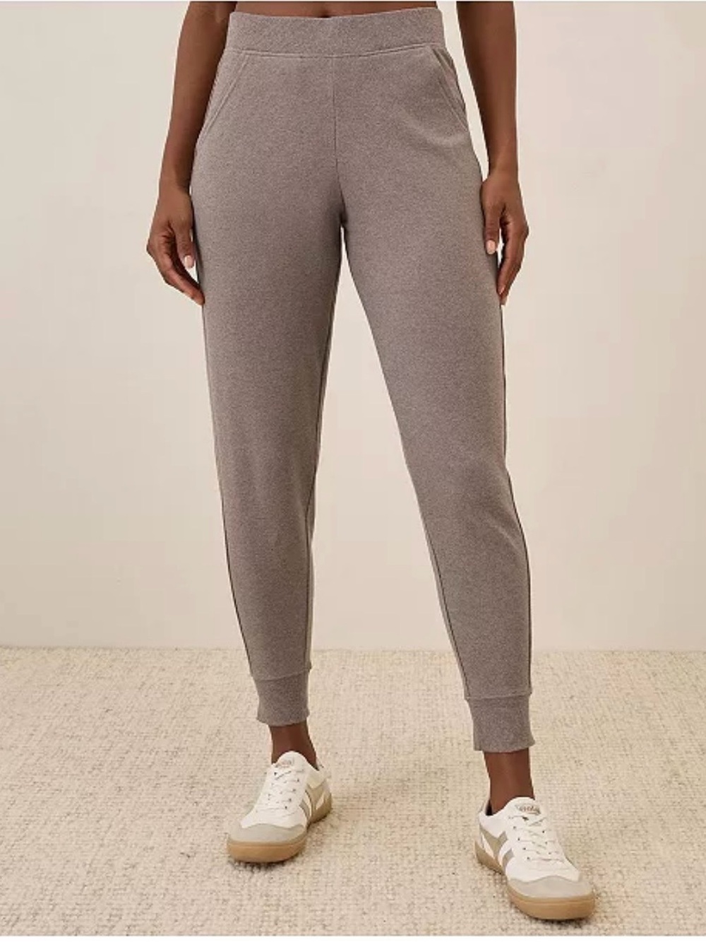 NWT PACT Women’s Airplane Signature Joggers sweatpants Organic Cotton Flax XL